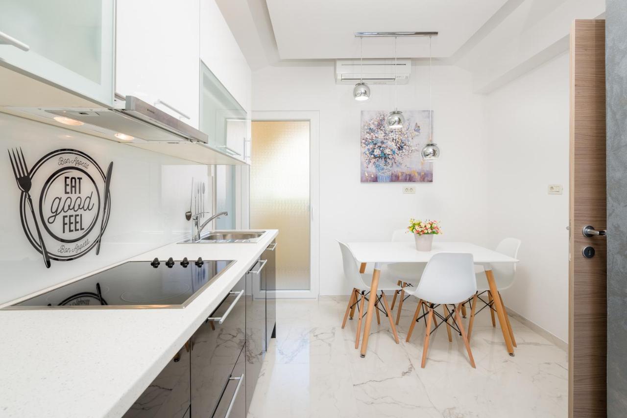Luxury Bellavista Amazing Sea Holidays With Private Beach & Parking Μίλνα Εξωτερικό φωτογραφία