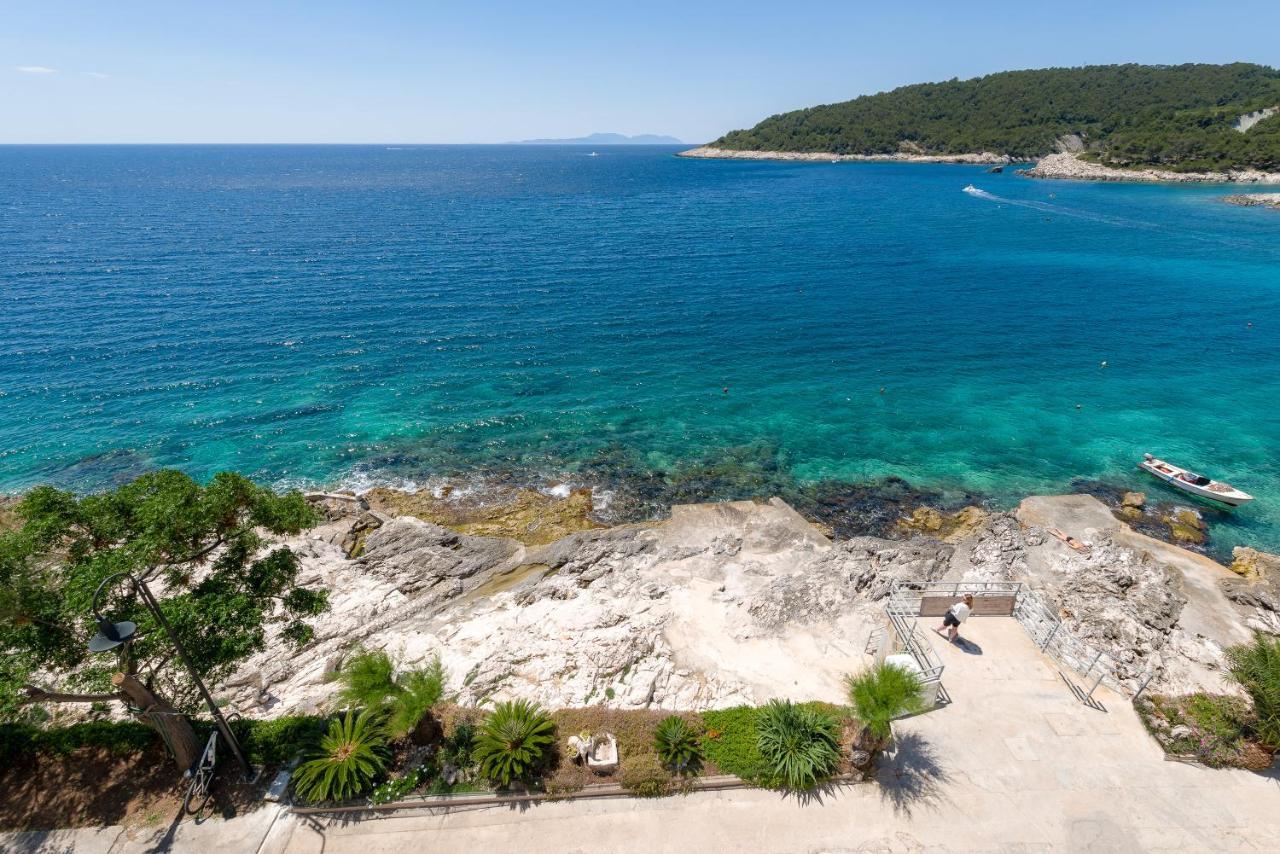 Luxury Bellavista Amazing Sea Holidays With Private Beach & Parking Μίλνα Εξωτερικό φωτογραφία