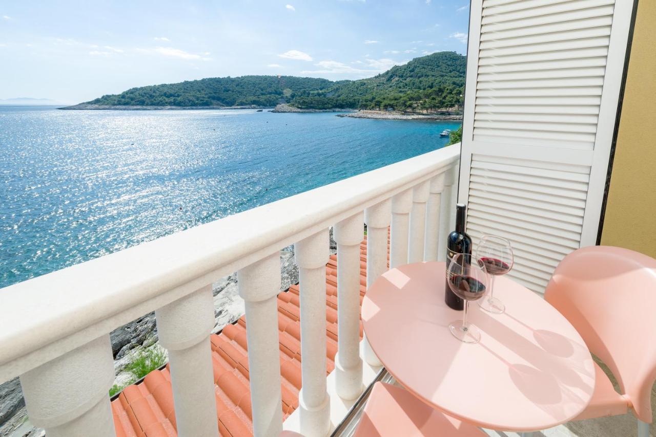 Luxury Bellavista Amazing Sea Holidays With Private Beach & Parking Μίλνα Εξωτερικό φωτογραφία