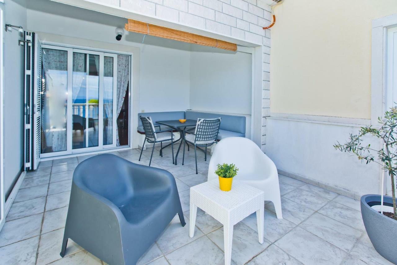 Luxury Bellavista Amazing Sea Holidays With Private Beach & Parking Μίλνα Εξωτερικό φωτογραφία